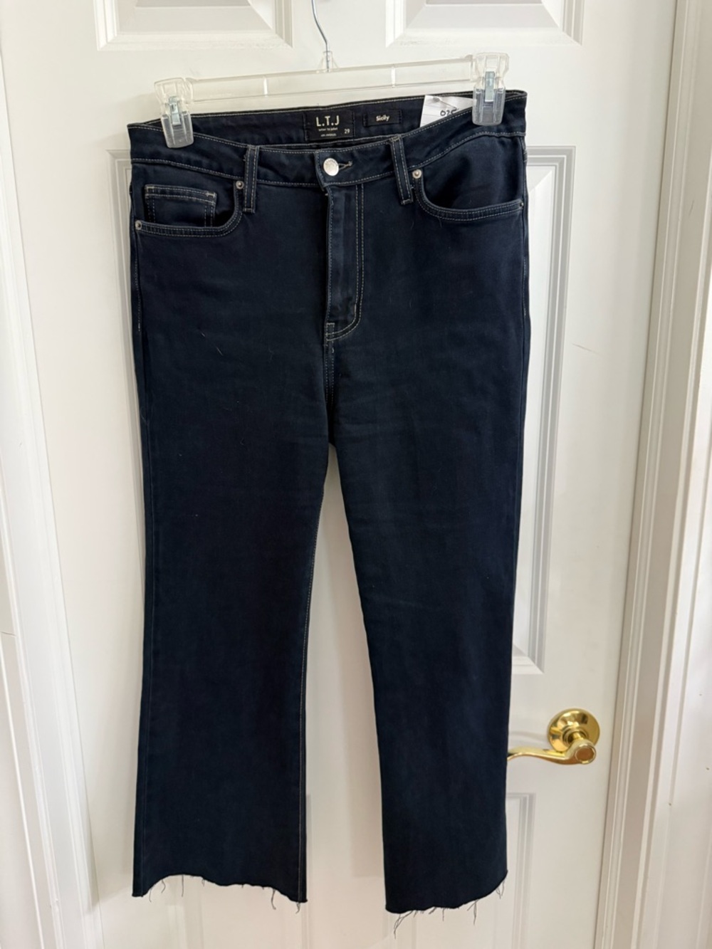 Love Tree Flare Crop Jeans